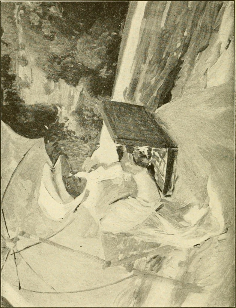An illustration from Catalogues of exhibitions, 1900, leaf 125