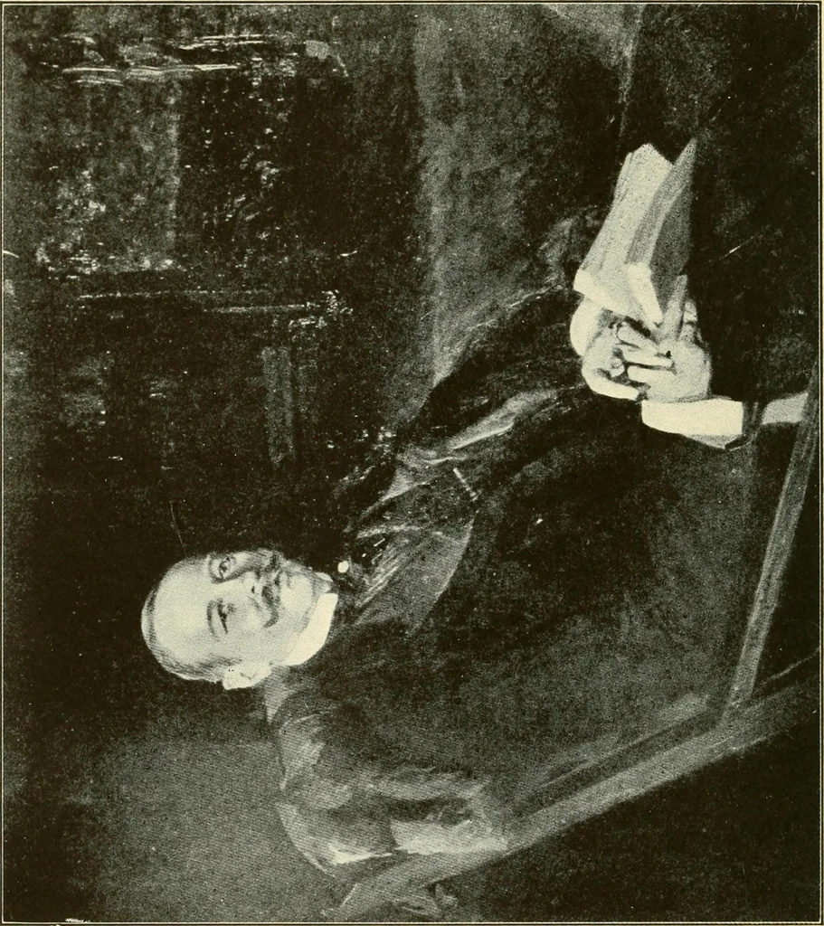 An illustration from Catalogues of exhibitions, 1900, leaf 191