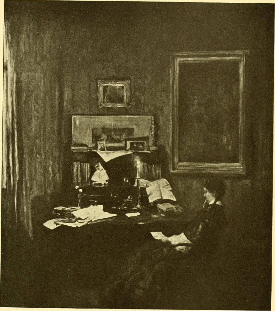 An illustration from Catalogues of exhibitions, 1900, leaf 316