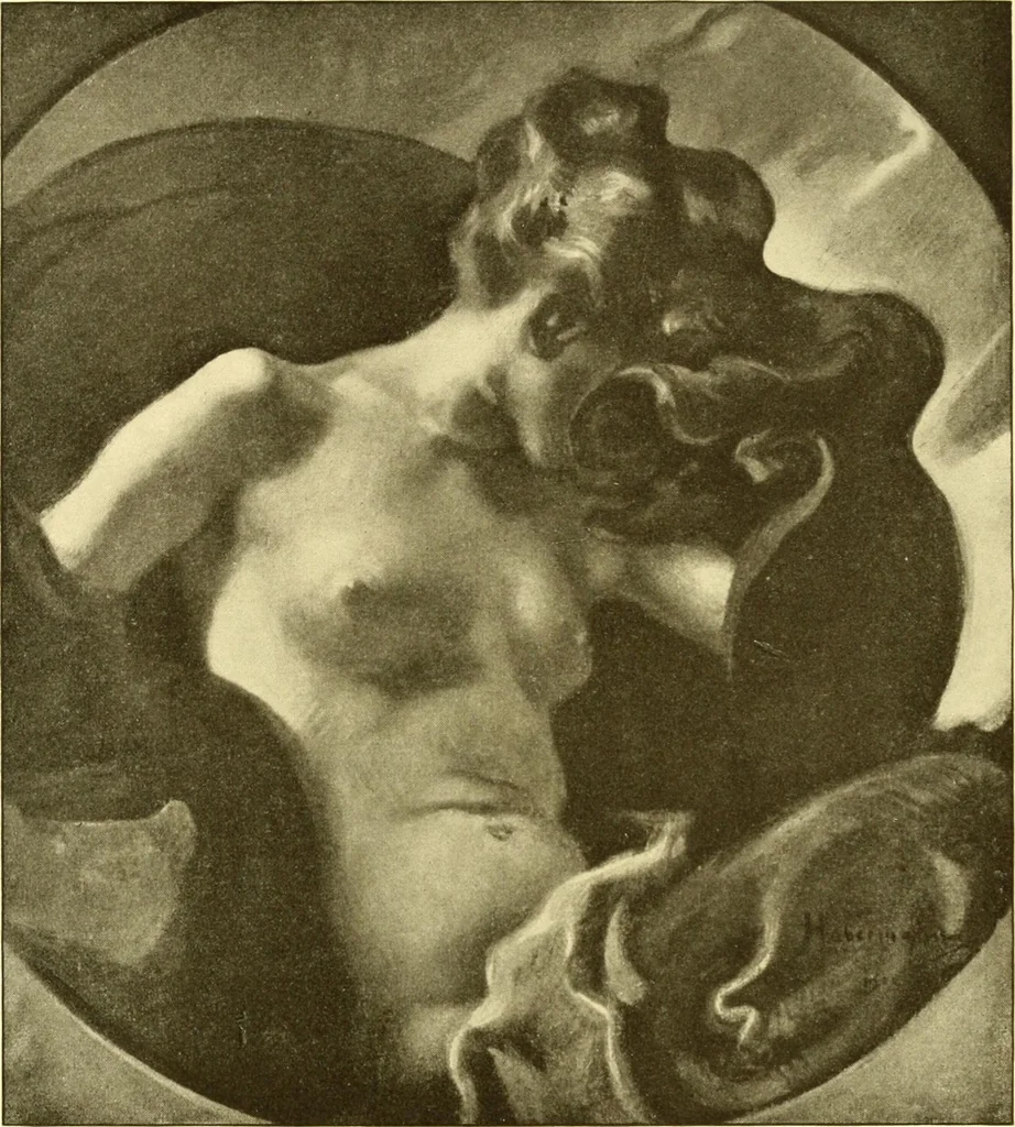 An illustration from Catalogues of exhibitions, 1900, leaf 340