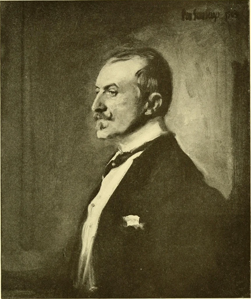 An illustration from Catalogues of exhibitions, 1900, leaf 392