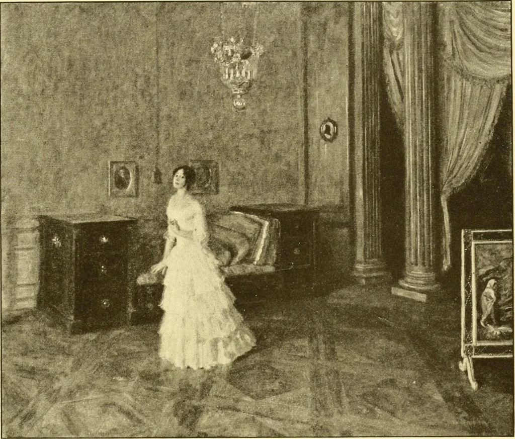 An illustration from Catalogues of exhibitions, 1900, leaf 398