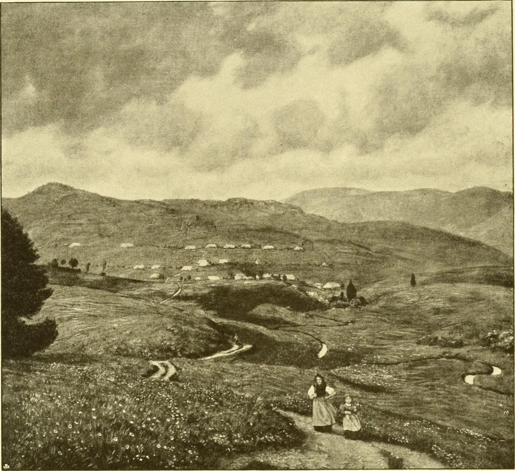 An illustration from Catalogues of exhibitions, 1900, leaf 406