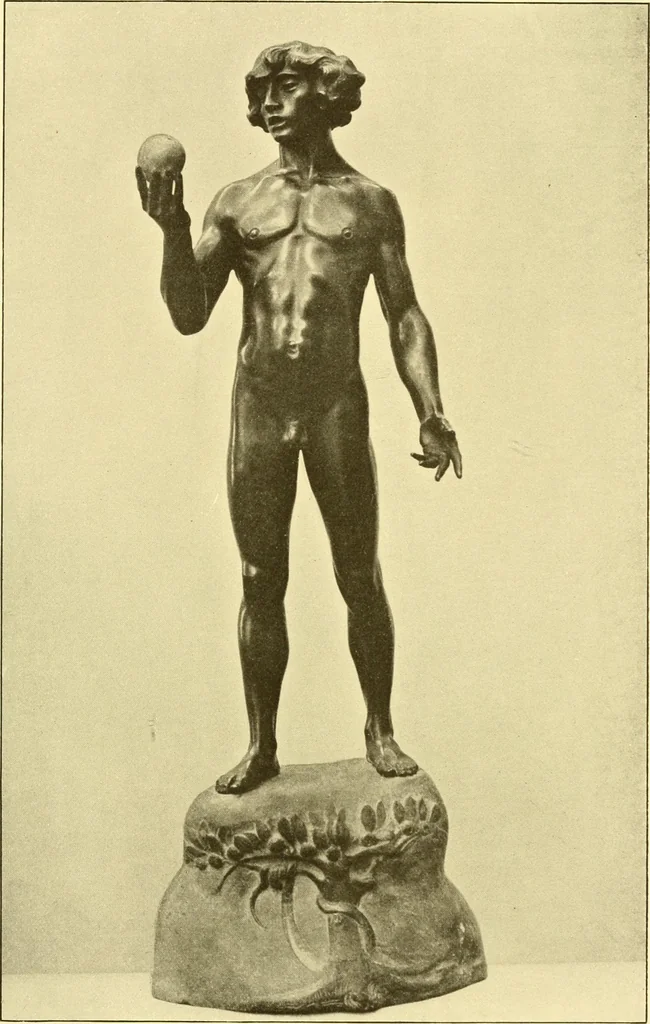 An illustration from Catalogues of exhibitions, 1900, leaf 418