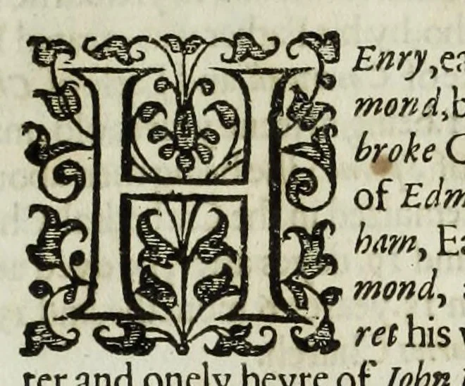 An illustration from A catalogue and succession of the kings, princes, dukes, marquesses, earles, and viscounts of this realme of England, since the Norman conquest, to this present yeare, 1619 : together, with their armes, wiues, and children : the times of their deaths and burials, with many their memorable actions, 1619, leaf 45