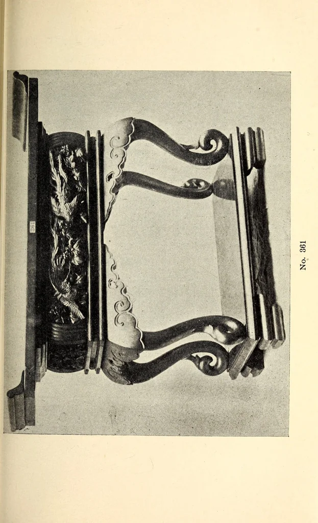 An illustration from Catalogue the Yamanaka collection of Japanese antique metals, wood-carvings and things Buddhistic from temples and palaces, 1904, leaf 111