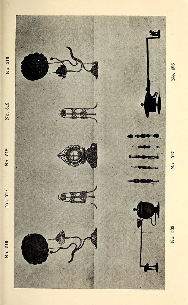 An illustration from Catalogue the Yamanaka collection of Japanese antique metals, wood-carvings and things Buddhistic from temples and palaces, 1904, leaf 153