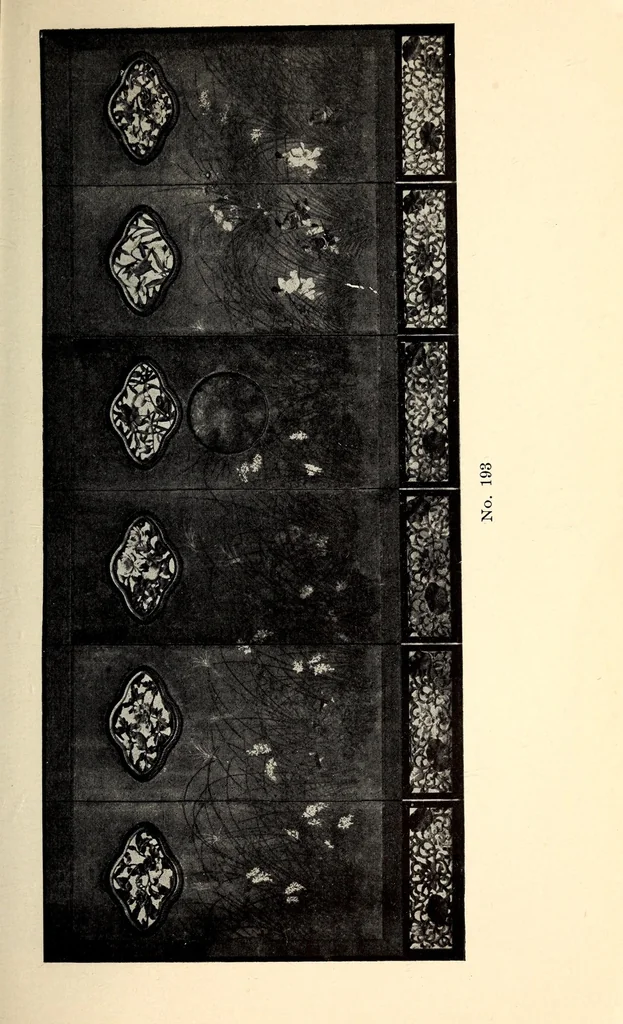An illustration from Catalogue the Yamanaka collection of Japanese antique metals, wood-carvings and things Buddhistic from temples and palaces, 1904, leaf 63