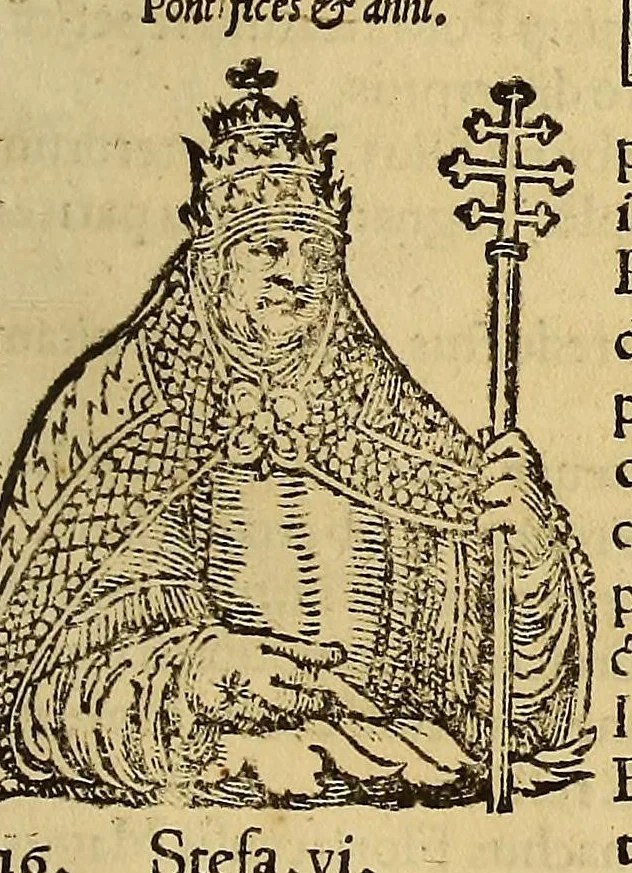 An illustration from Catalogus annorum et principum siue monarcharum mundi geminus plerisque in locis obscurioribus illustratus & in caelebrioribus locupletatus at[que] à mendis, recognitione diligenti repurgatus, : cum accessione multorum aliorum quae in priori aeditione non continebantur, quemadmodum suis locis toto libro uidere licebit, ab homine condito, us[que] in praesentem, à nato Christo, millesimum quingentesimum & quinquagesimum annum deductus & continuatus,, 1550, leaf 159