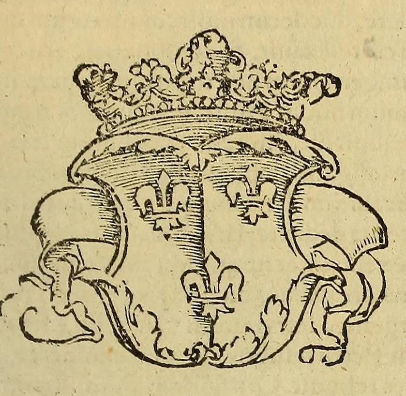 An illustration from Catalogus annorum et principum siue monarcharum mundi geminus plerisque in locis obscurioribus illustratus & in caelebrioribus locupletatus at[que] à mendis, recognitione diligenti repurgatus, : cum accessione multorum aliorum quae in priori aeditione non continebantur, quemadmodum suis locis toto libro uidere licebit, ab homine condito, us[que] in praesentem, à nato Christo, millesimum quingentesimum & quinquagesimum annum deductus & continuatus,, 1550, leaf 205