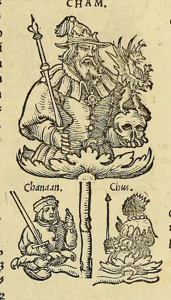 An illustration from Catalogus annorum et principum siue monarcharum mundi geminus plerisque in locis obscurioribus illustratus & in caelebrioribus locupletatus at[que] à mendis, recognitione diligenti repurgatus, : cum accessione multorum aliorum quae in priori aeditione non continebantur, quemadmodum suis locis toto libro uidere licebit, ab homine condito, us[que] in praesentem, à nato Christo, millesimum quingentesimum & quinquagesimum annum deductus & continuatus,, 1550, leaf 25