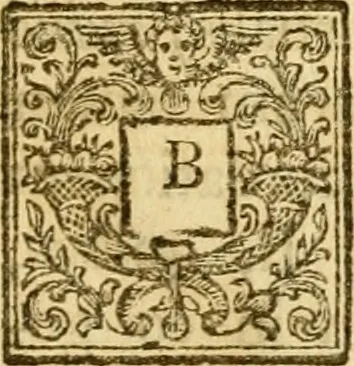 An illustration from Catalogus bibliothecae Harleianae, in locos communes distributus cum indice auctorum, 1743, leaf 6