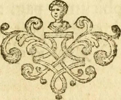 An illustration from Catalogus bibliothecae Harleianae, in locos communes distributus cum indice auctorum, 1743, leaf 6