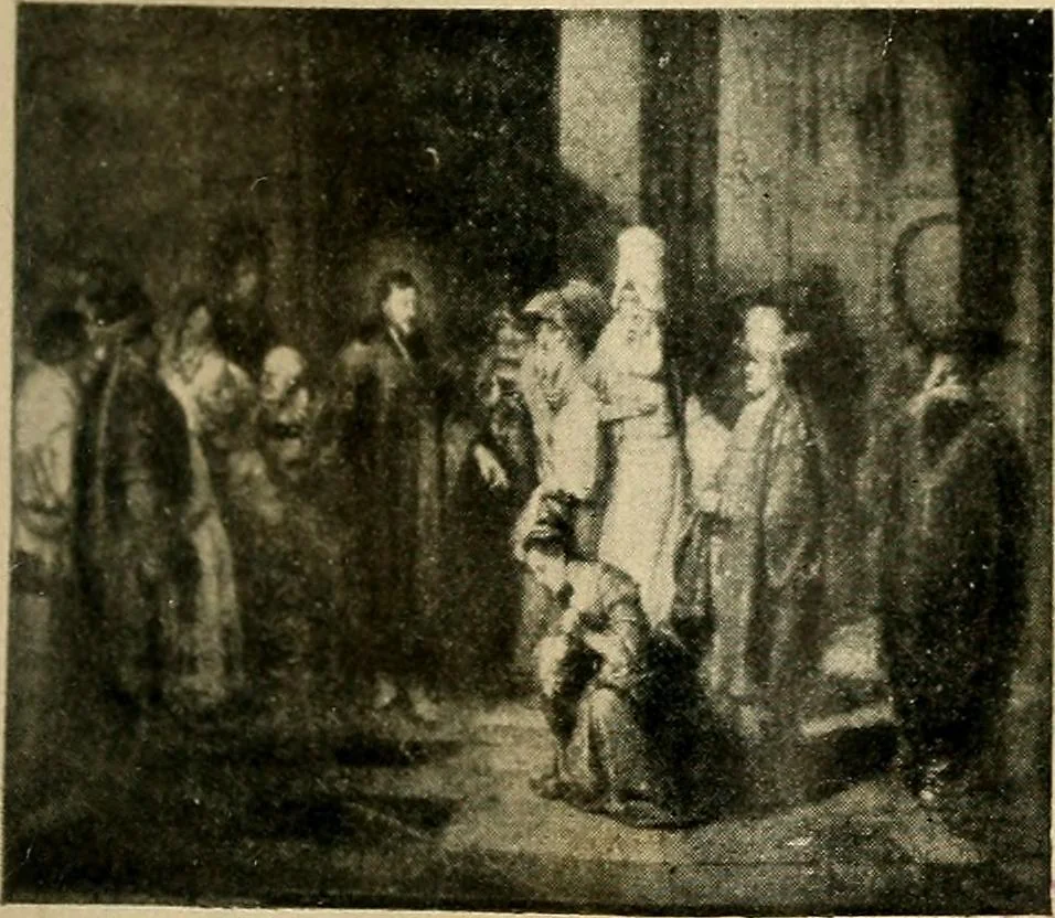 An illustration from Catalogus der schilderijen, miniaturen, pastels, omlijste teekeningen enz in het Rijks-Museum te Amsterdam, 1903, leaf 156