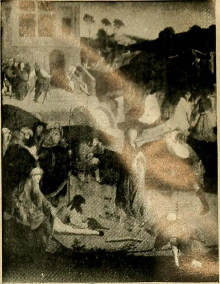An illustration from Catalogus der schilderijen, miniaturen, pastels, omlijste teekeningen enz in het Rijks-Museum te Amsterdam, 1903, leaf 182