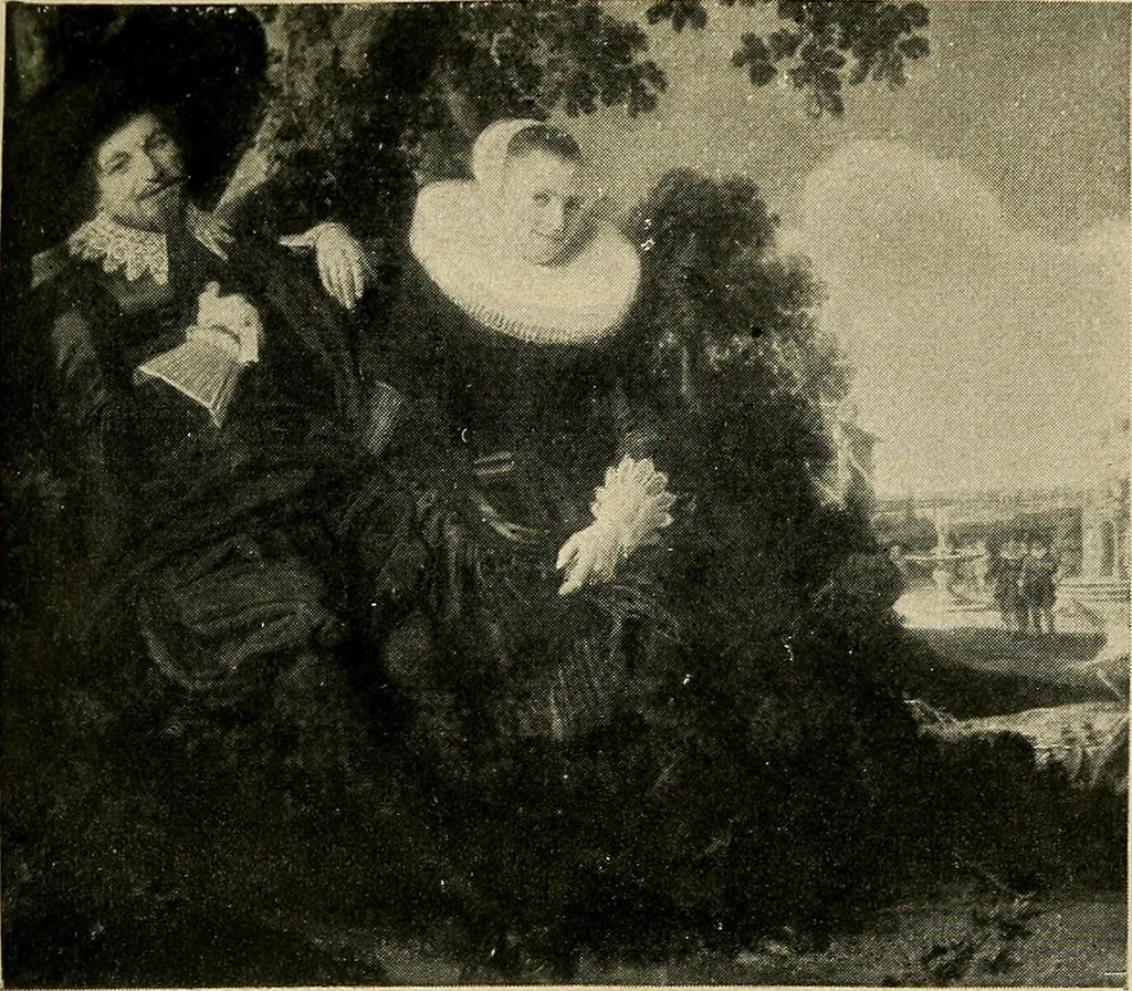 An illustration from Catalogus der schilderijen, miniaturen, pastels, omlijste teekeningen enz in het Rijks-Museum te Amsterdam, 1903, leaf 194