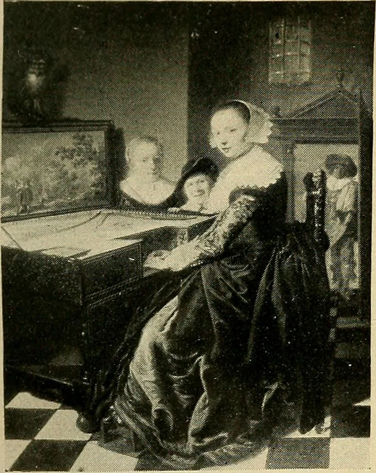 An illustration from Catalogus der schilderijen, miniaturen, pastels, omlijste teekeningen enz in het Rijks-Museum te Amsterdam, 1903, leaf 276