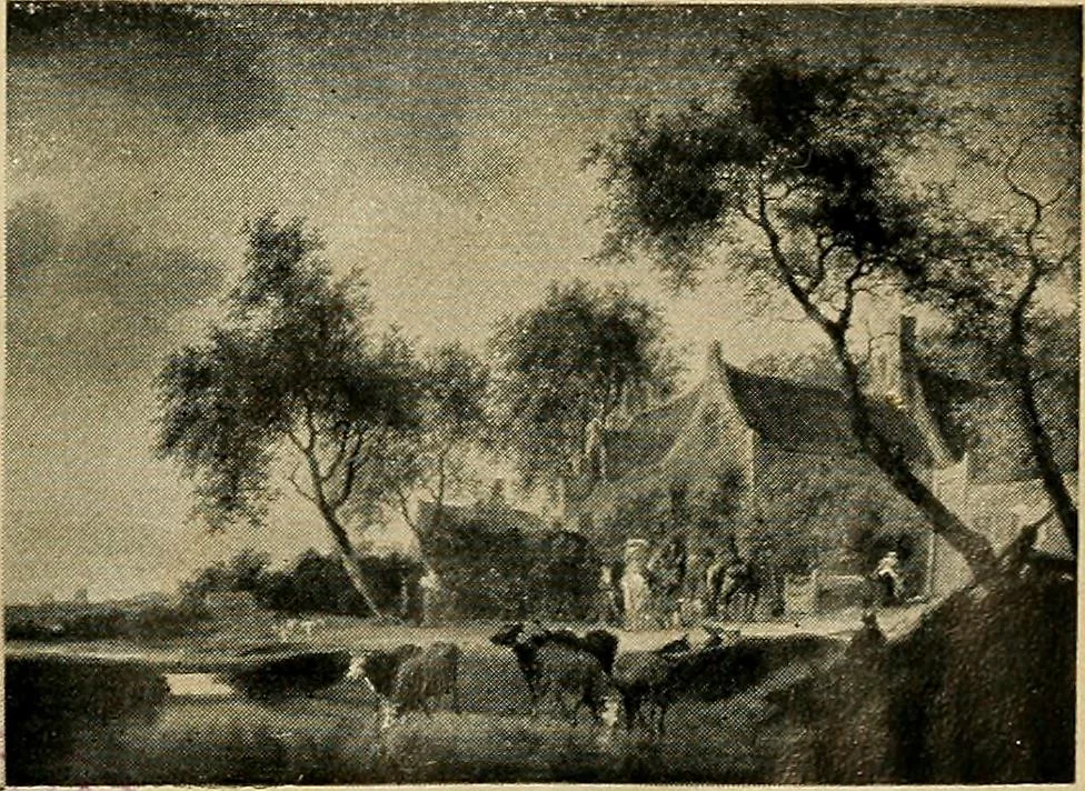 An illustration from Catalogus der schilderijen, miniaturen, pastels, omlijste teekeningen enz in het Rijks-Museum te Amsterdam, 1903, leaf 348