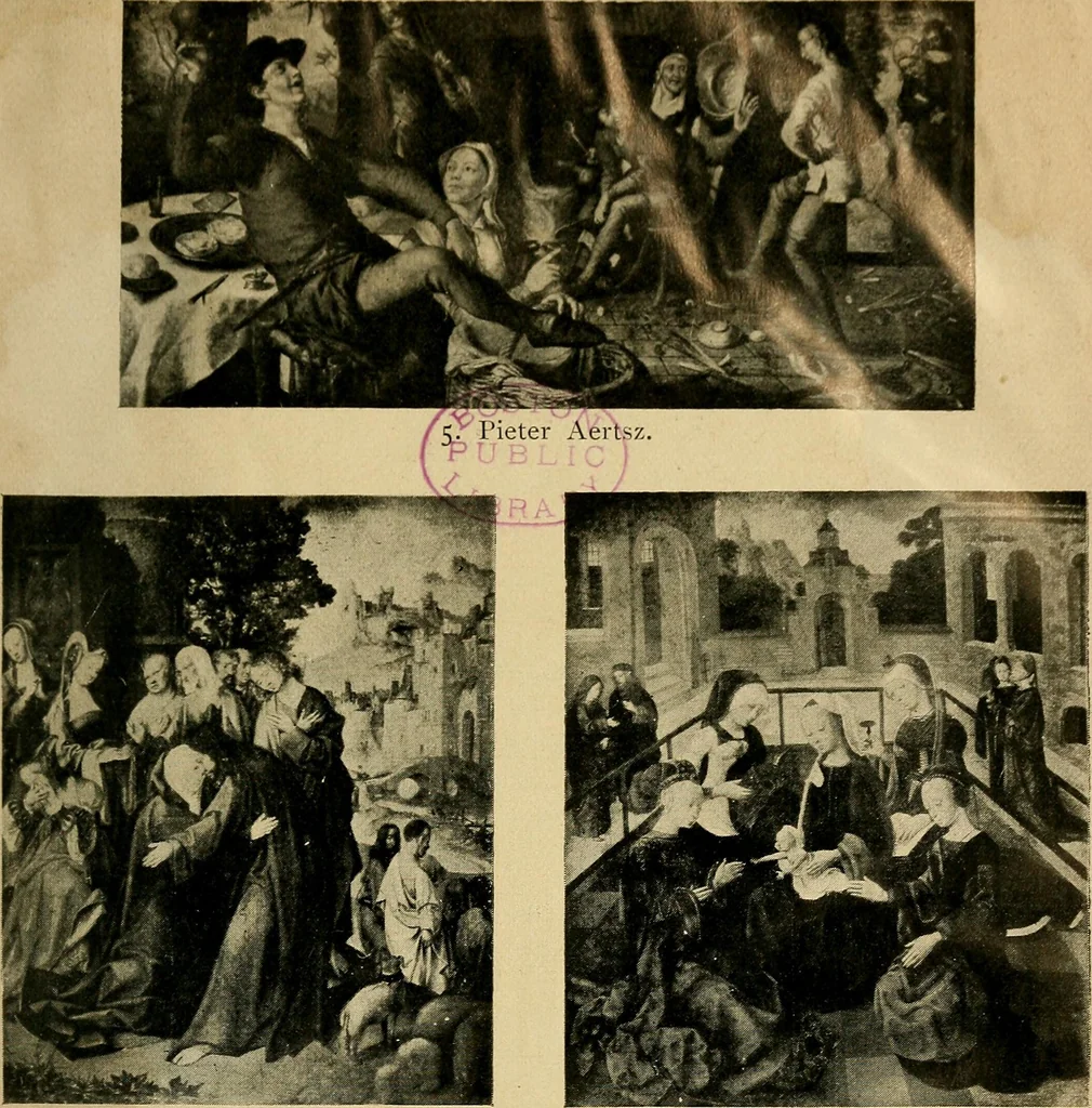 An illustration from Catalogus der schilderijen, miniaturen, pastels, omlijste teekeningen enz in het Rijks-Museum te Amsterdam, 1903, leaf 36