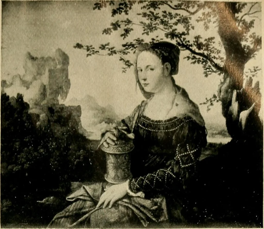 An illustration from Catalogus der schilderijen, miniaturen, pastels, omlijste teekeningen enz in het Rijks-Museum te Amsterdam, 1903, leaf 364