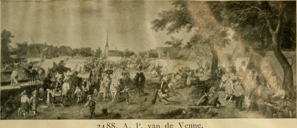 An illustration from Catalogus der schilderijen, miniaturen, pastels, omlijste teekeningen enz in het Rijks-Museum te Amsterdam, 1903, leaf 410