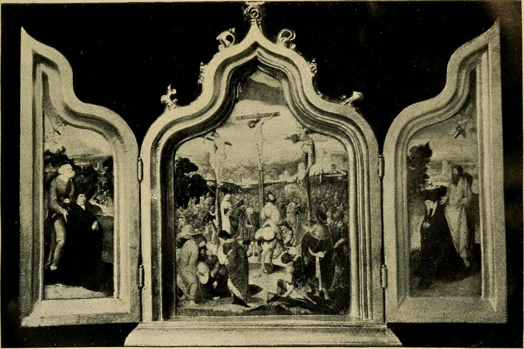 An illustration from Catalogus der schilderijen, miniaturen, pastels, omlijste teekeningen enz in het Rijks-Museum te Amsterdam, 1903, leaf 42