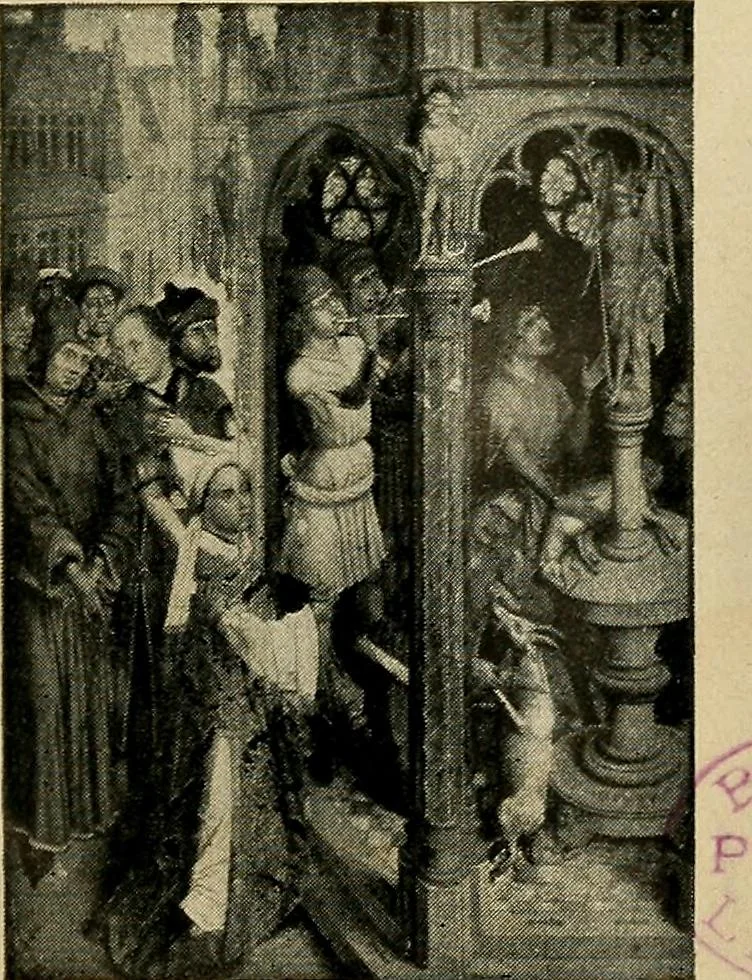 An illustration from Catalogus der schilderijen, miniaturen, pastels, omlijste teekeningen enz in het Rijks-Museum te Amsterdam, 1903, leaf 42