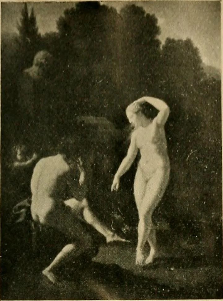 An illustration from Catalogus der schilderijen, miniaturen, pastels, omlijste teekeningen enz in het Rijks-Museum te Amsterdam, 1903, leaf 438