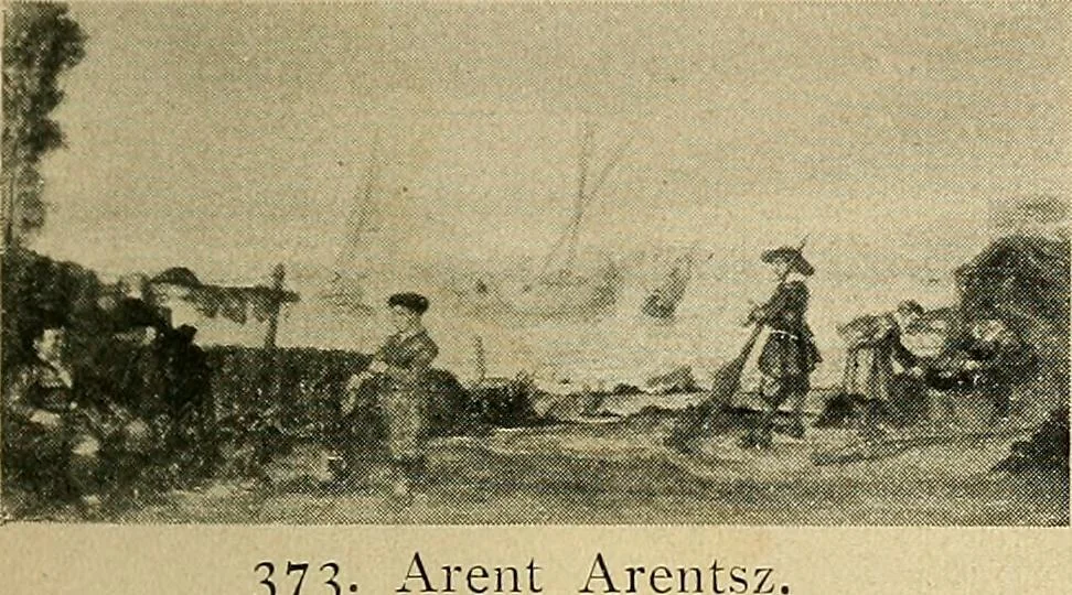 An illustration from Catalogus der schilderijen, miniaturen, pastels, omlijste teekeningen enz in het Rijks-Museum te Amsterdam, 1903, leaf 72