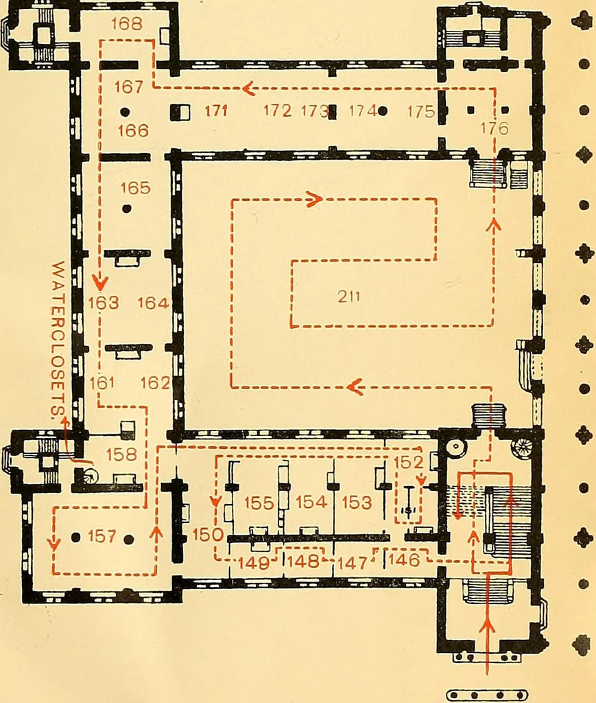 An illustration from Catalogus der schilderijen, miniaturen, pastels, omlijste teekeningen enz in het Rijks-Museum te Amsterdam, 1903, leaf 8