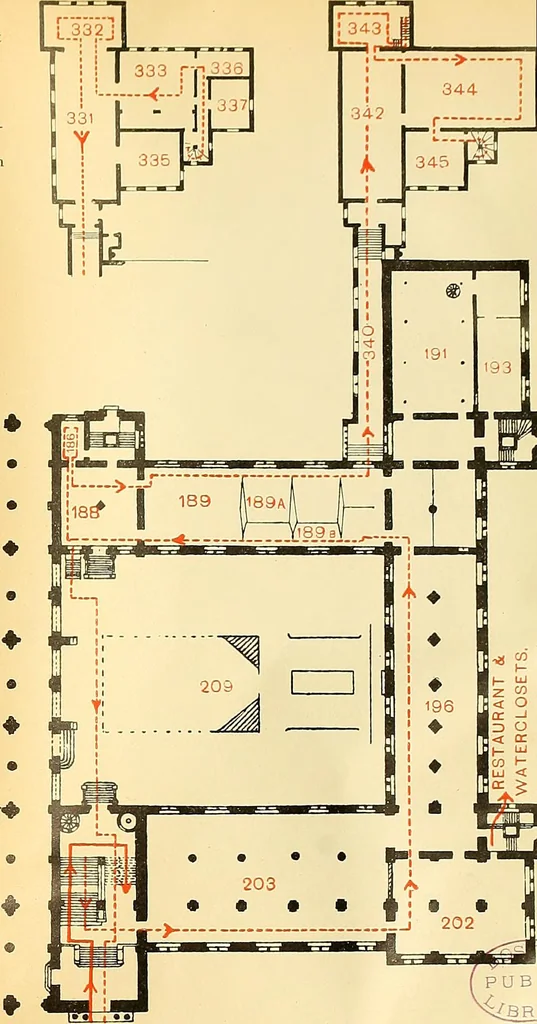 An illustration from Catalogus der schilderijen, miniaturen, pastels, omlijste teekeningen enz in het Rijks-Museum te Amsterdam, 1903, leaf 8
