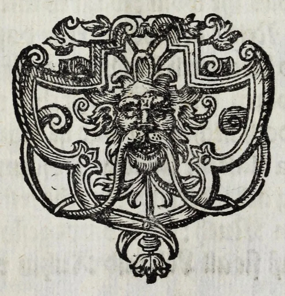 An illustration from Catalogus oder Register aller deren Bücher, so von mechanischen albereit experimentirten Künsten tractieren : welche mehrtheils in offenem Truck seynd publiciert worden, auch noch zufolgen haben, 1652, leaf 19