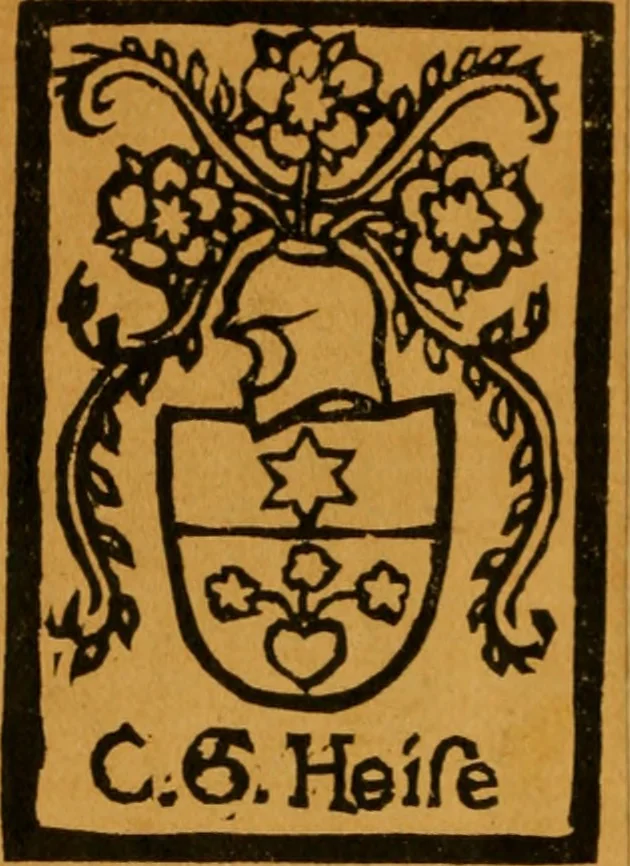 An illustration from Catalogus of naamlyst van schilderyen met derzelver pryzen, zedert een langen reeks van jaaren zoo in Holland als op andere plaatzen in het openbaar verkogt, benevens een verzameling van lysten van verscheyden nog in wezen zynde cabinetten, 1752, leaf 1