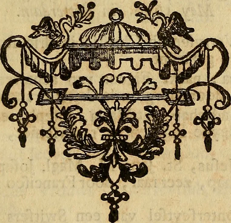 An illustration from Catalogus of naamlyst van schilderyen met derzelver pryzen, zedert een langen reeks van jaaren zoo in Holland als op andere plaatzen in het openbaar verkogt, benevens een verzameling van lysten van verscheyden nog in wezen zynde cabinetten, 1752, leaf 346