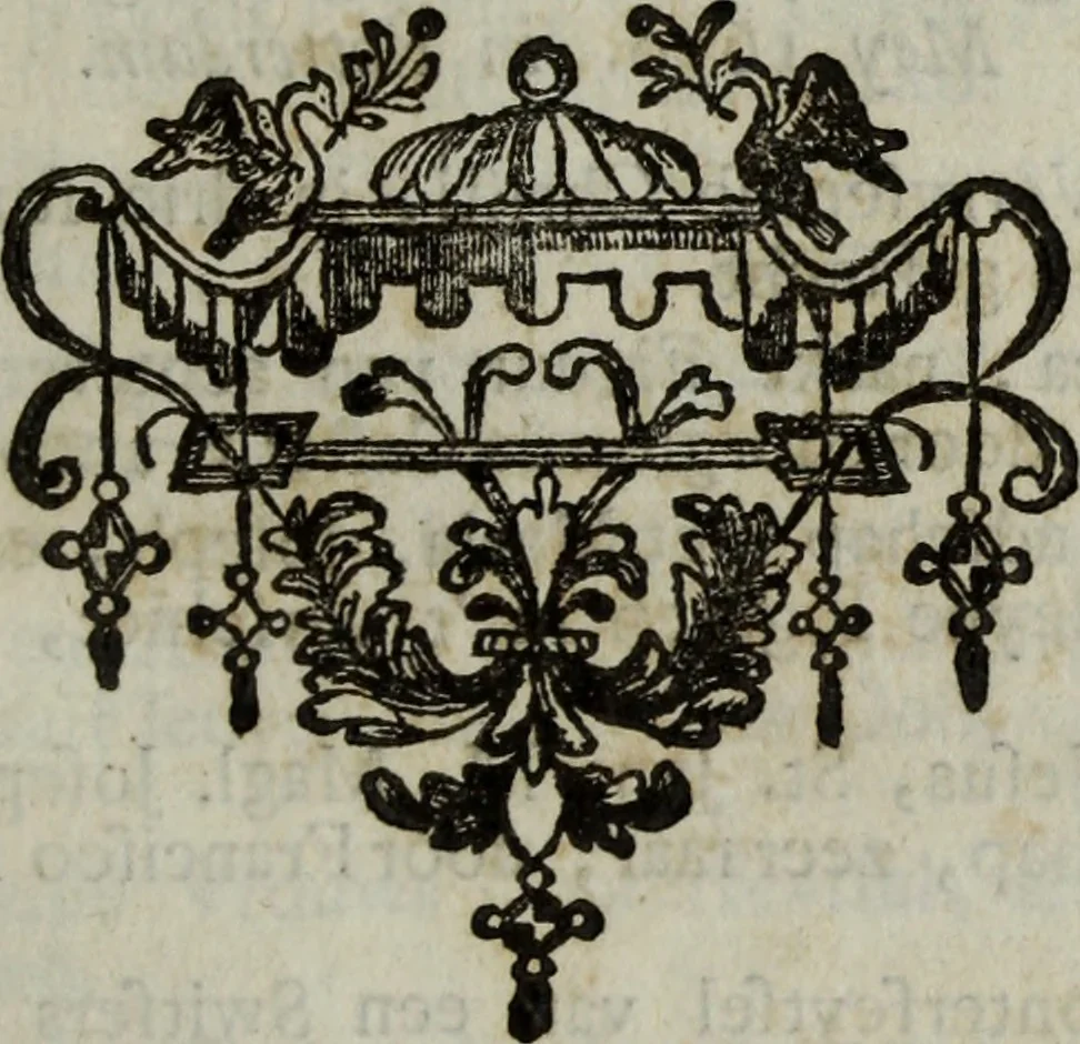An illustration from Catalogus of naamlyst van schilderyen met derzelver pryzen, zedert een langen reeks van jaaren zoo in Holland als op andere plaatzen in het openbaar verkogt, benevens een verzameling van lysten van verscheyden nog in wezen zynde cabinetten, 1752, leaf 346