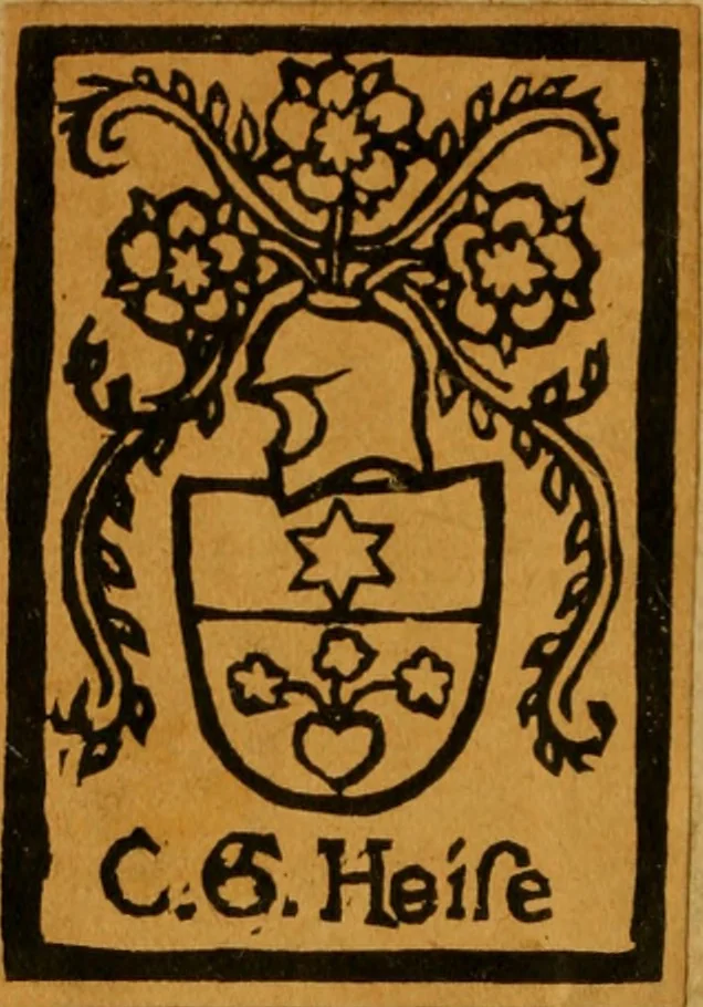An illustration from Catalogus of naamlyst van schilderyen met derzelver pryzen, zedert een langen reeks van jaaren zoo in Holland als op andere plaatzen in het openbaar verkogt, benevens een verzameling van lysten van verscheyden nog in wezen zynde cabinetten, 1752, leaf 1