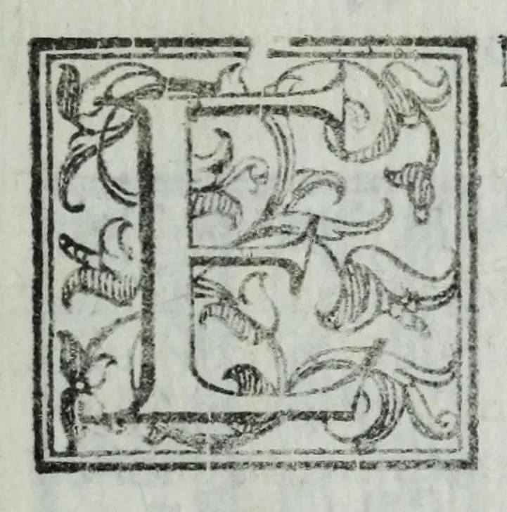 An illustration from Catalogus sanctorum Italiae in menses duodecim distributus : in quo vitae illorum ex particularium ecclesiarum monumentis compendio describuntur : adiectis vbique scholijs, notisq[ue] perbreuibus : in quibus saepenumero ambiguitates & errores circa tempus pre·sertim, ac historiae veritatem contingentes deteguntur, 1613, leaf 7