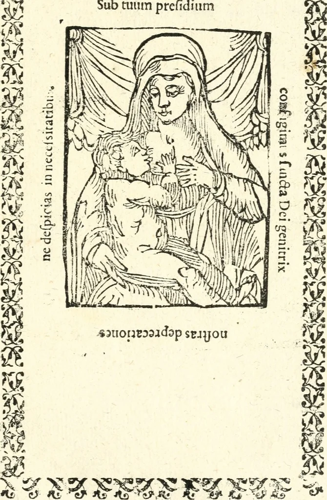 An illustration from Catalogus sanctorum et beatorum totius ordinis Camaldulensis : in quo etiam religionis initium, & viri dignitate atq[ue] virtutibus clari describuntur, 1606, leaf 66