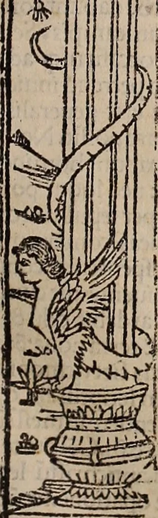 An illustration from Catalogus sanctorum [et] gestorum eoru[m] ex diuersis voluminibus collectus: editus a reuere[n]dissimo in [Christo] patre domino Petro de natalibus de venetijs dei gratia e[pisco]po Equilino, 1506, leaf 14