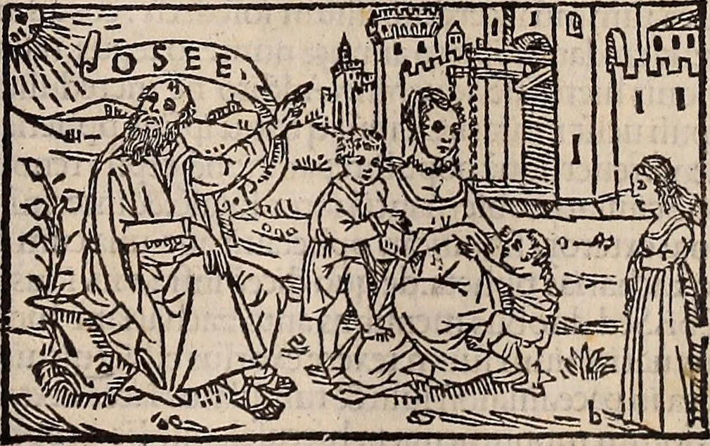 An illustration from Catalogus sanctorum [et] gestorum eoru[m] ex diuersis voluminibus collectus: editus a reuere[n]dissimo in [Christo] patre domino Petro de natalibus de venetijs dei gratia e[pisco]po Equilino, 1506, leaf 270