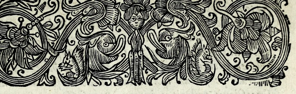 An illustration from Catalogus universalis librorum omnium in bibliotheca Collegii Sionii apud Londinenses : una cum elencho interpretum S.S. Scripturae, casuistarum, theologorum scholasticorum &c, 1650, leaf 9