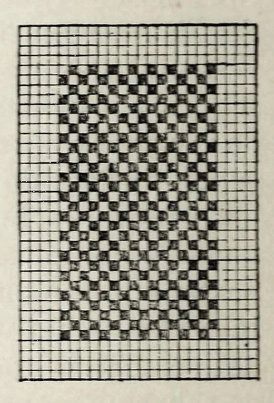 An illustration from Catalogus van de textiele kunst : weefsels, gobelins, tapijten, borduurwerk, in het Nederlandsch Museum voor Geschiedenis en Kunst te Amsterdam, 1903, leaf 10