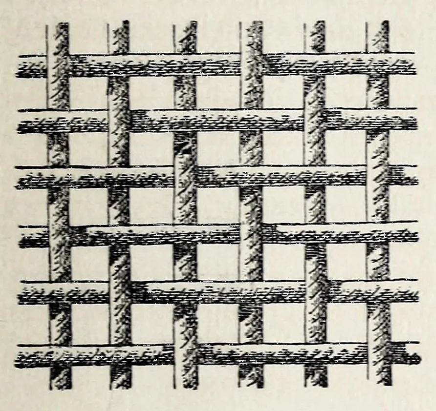 An illustration from Catalogus van de textiele kunst : weefsels, gobelins, tapijten, borduurwerk, in het Nederlandsch Museum voor Geschiedenis en Kunst te Amsterdam, 1903, leaf 11