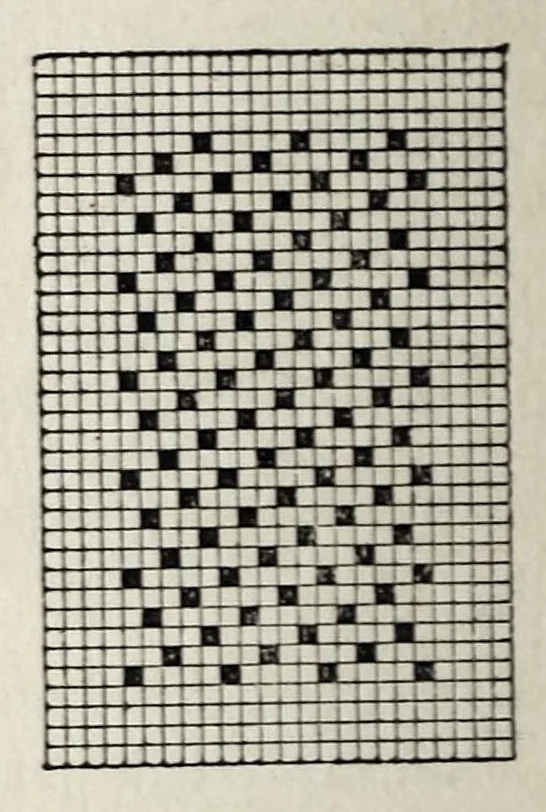 An illustration from Catalogus van de textiele kunst : weefsels, gobelins, tapijten, borduurwerk, in het Nederlandsch Museum voor Geschiedenis en Kunst te Amsterdam, 1903, leaf 12