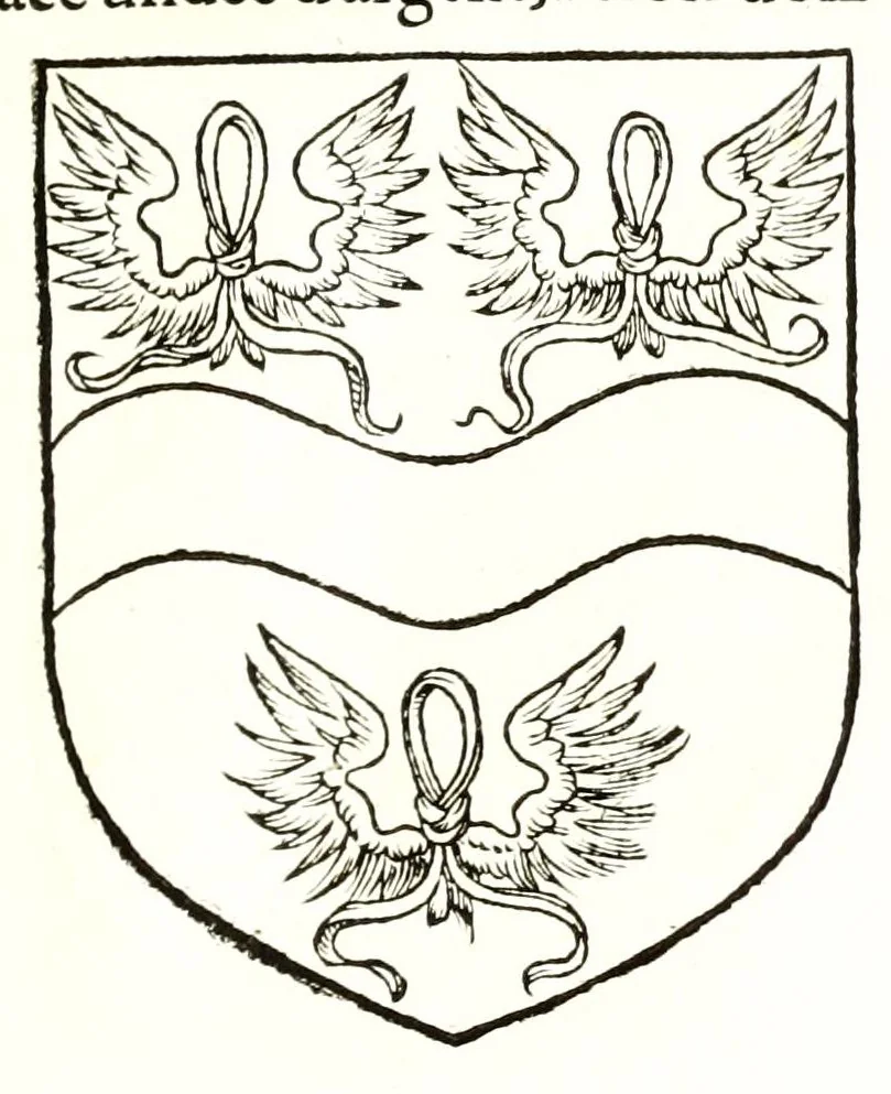 An illustration from Catalogve des tresillvstres dvcz et connestables de France : depuis le roy Clotaire premier du nom, iusques à trespuissant, tresmagnanime & tresuictorieux roy de France, Henry deuxieme, 1555, leaf 105