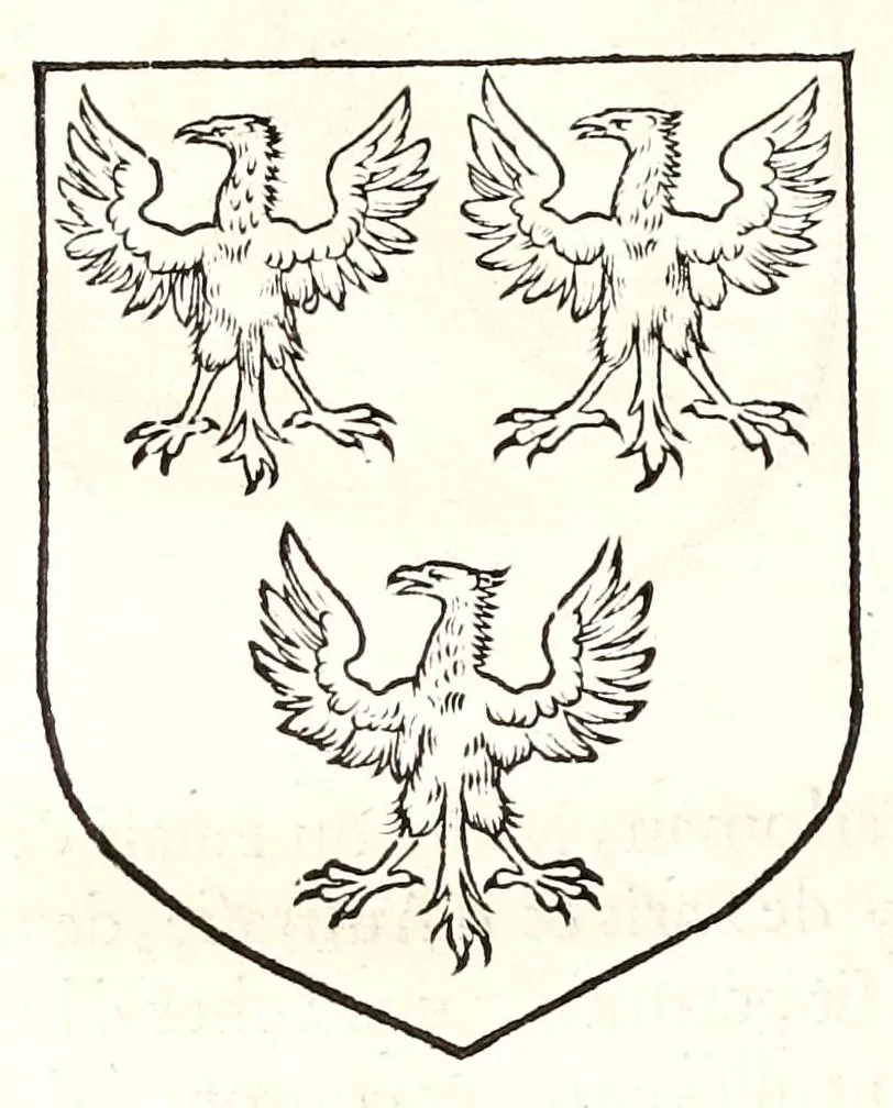 An illustration from Catalogve des tresillvstres dvcz et connestables de France : depuis le roy Clotaire premier du nom, iusques à trespuissant, tresmagnanime & tresuictorieux roy de France, Henry deuxieme, 1555, leaf 118