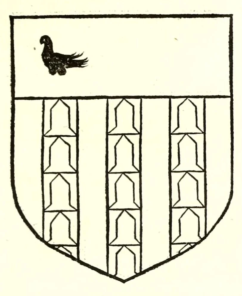 An illustration from Catalogve des tresillvstres dvcz et connestables de France : depuis le roy Clotaire premier du nom, iusques à trespuissant, tresmagnanime & tresuictorieux roy de France, Henry deuxieme, 1555, leaf 153