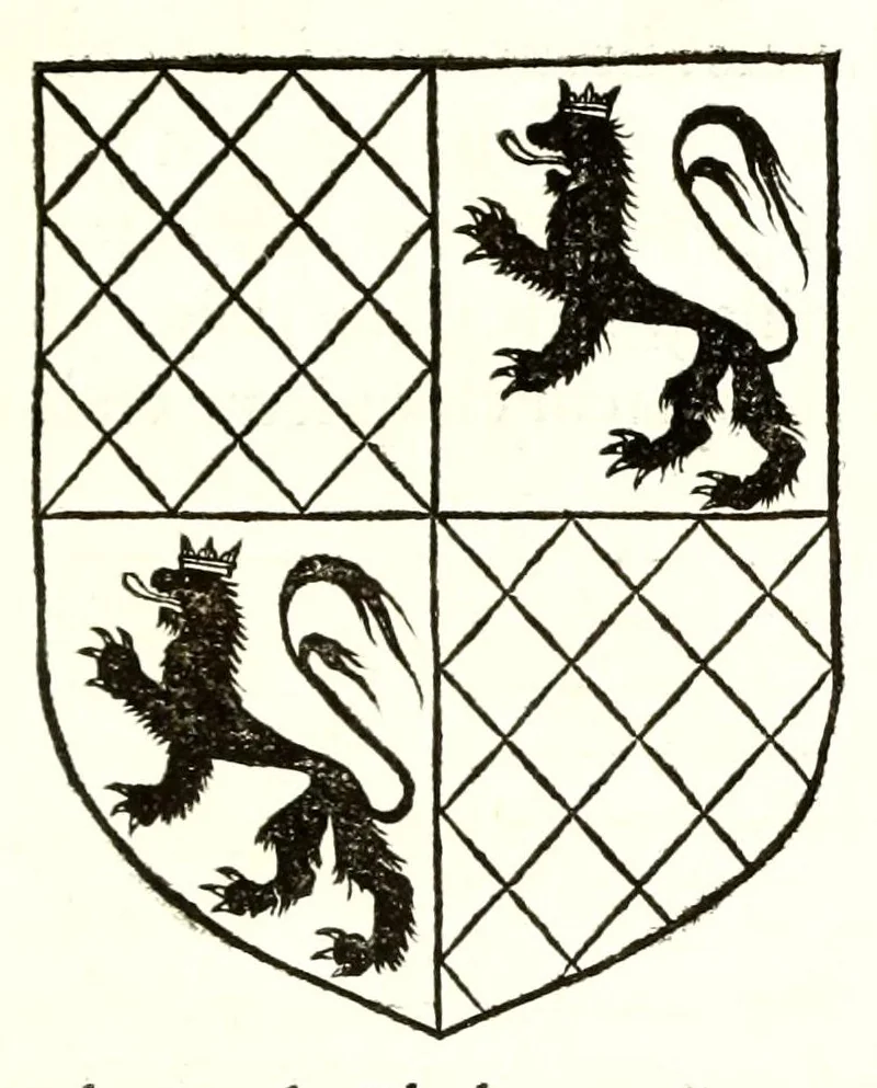 An illustration from Catalogve des tresillvstres dvcz et connestables de France : depuis le roy Clotaire premier du nom, iusques à trespuissant, tresmagnanime & tresuictorieux roy de France, Henry deuxieme, 1555, leaf 159