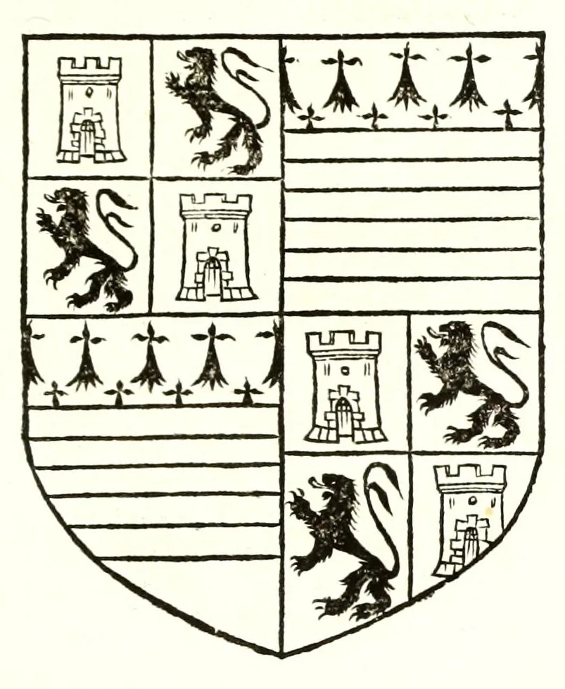 An illustration from Catalogve des tresillvstres dvcz et connestables de France : depuis le roy Clotaire premier du nom, iusques à trespuissant, tresmagnanime & tresuictorieux roy de France, Henry deuxieme, 1555, leaf 163