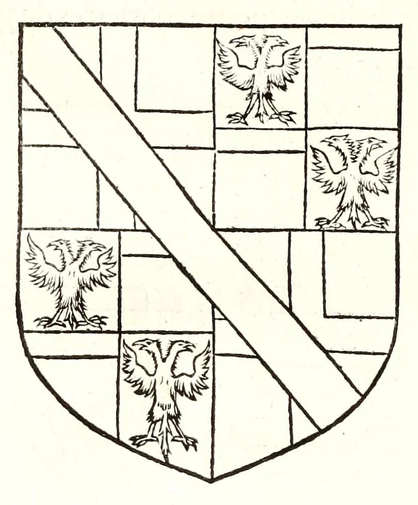 An illustration from Catalogve des tresillvstres dvcz et connestables de France : depuis le roy Clotaire premier du nom, iusques à trespuissant, tresmagnanime & tresuictorieux roy de France, Henry deuxieme, 1555, leaf 166